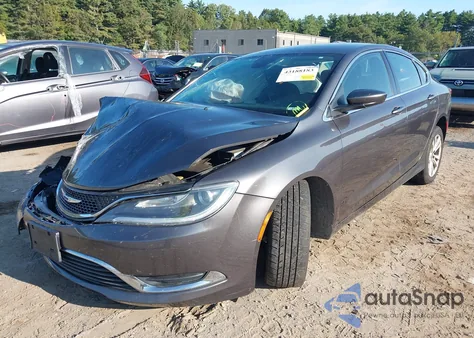 2016 Chrysler 200 Limited из США, поврежденный, VIN 1C3CCCAB2GN109146